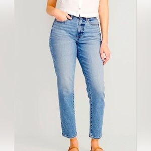 Old navy straight high rise jeans